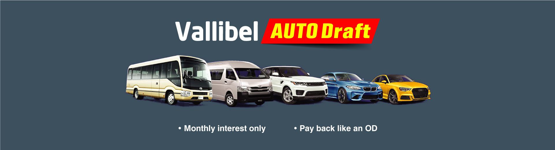 Vallibel Finance PLC Vehicle Loan